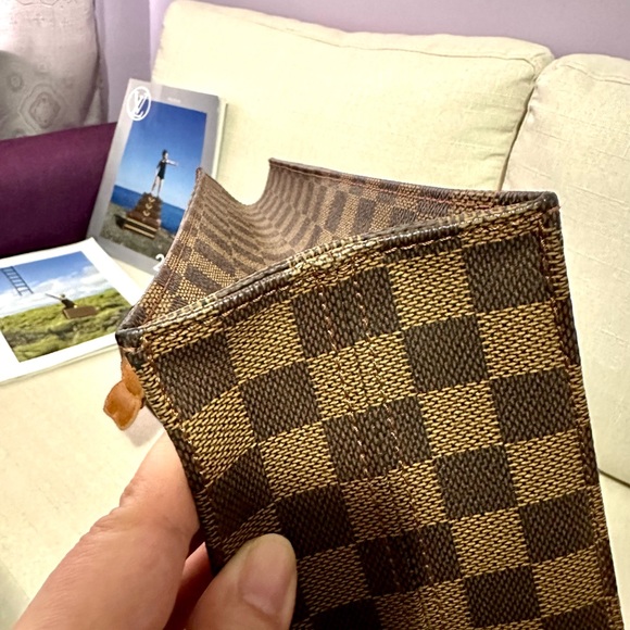 Louis Vuitton Sac Plat in Damier Ebane handbag - Picture 4 of 11